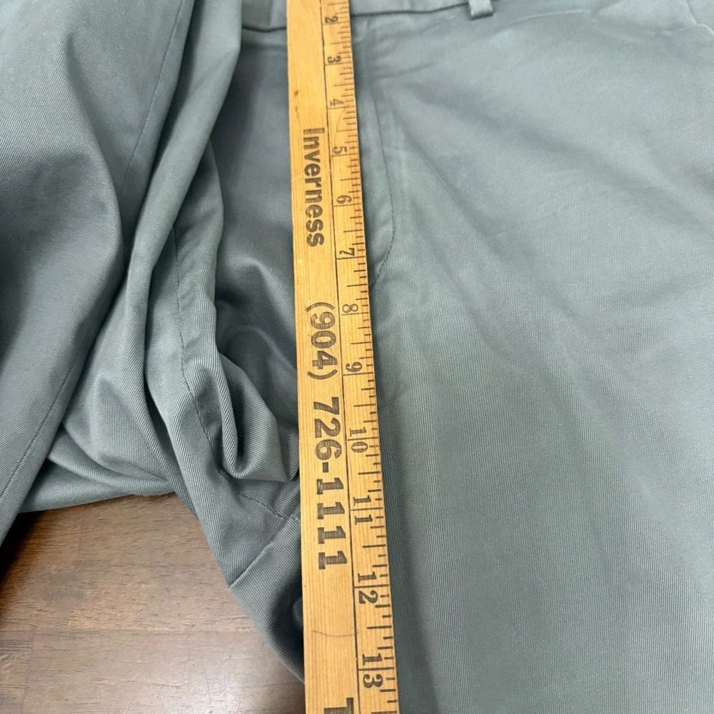 Banana Republic Rapid Movement Chino Tapered Fit Pants Mens 36 Blue Gray